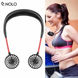 Quạt sạc pin-quạt đeo cổ mang theo người tiện lợi