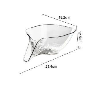 SG Stock Drainage basket rice washing sieve fruit and vegetable multifunctional storage basket fruit washing plate kitchen drainage basin vegetable washing basket vegetable washing basin