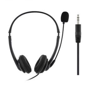 Student Exam Wired Headphones Business Operator Dedicated Over-Ear USB Computer Hearing Headset Mute Function