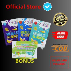 Buku Paket Menulis Al-Quran for Kids (Juz 1-3 25-27 28-30) zain