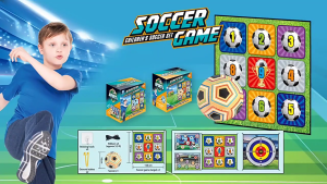 Kids Throw and Catch Football Game Soccer Toy for Outdoor Fun Game Childrens Educational Sports Throwing Toy