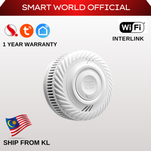 SMART WORLD WiFi 433mhz Interlink Smoke Detector