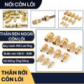 Thân ren ngoài 21 côn lồi nối ống đồng 6 8 10 12 16 19 lắp đặt ống đồng, thủy lực ren NPT, Rắc co nối ống đồng. 