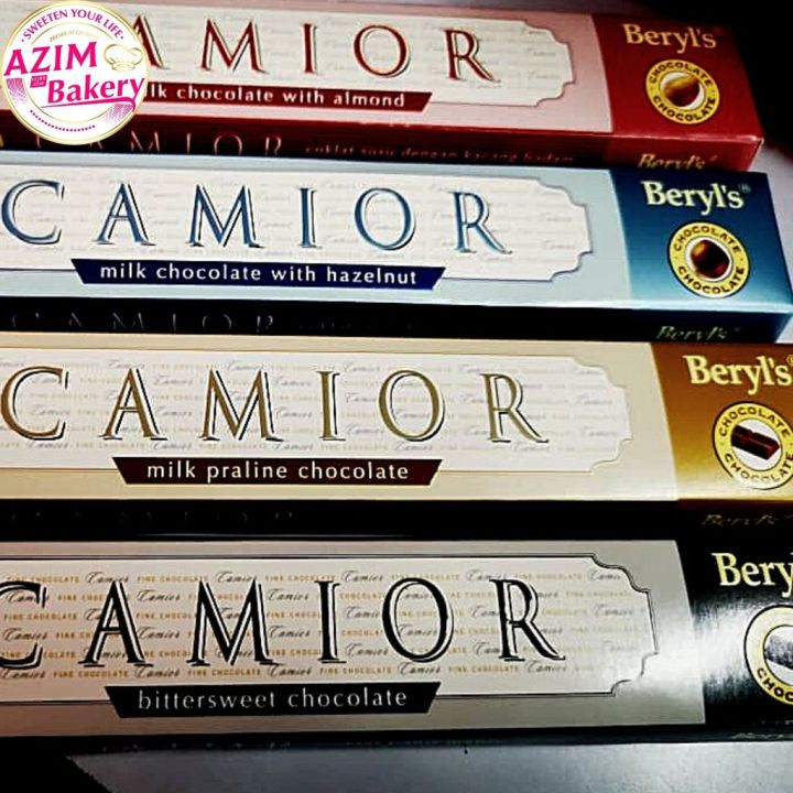 Beryl’s Camior 50g Milk Chocolate Almond | Chocolate Hazelnut | Milk ...