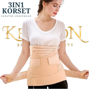 3 IN 1 Korset Melahirkan Korset Perut Habis Melahirkan Korset Pengecil Perut Buncit Korset Pelangsing Perut Pasca Lahiran