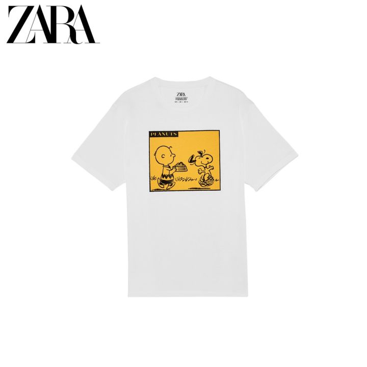 zara peanuts t shirt