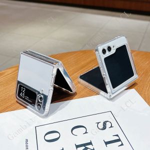 Anti-Falling Case For Samsung Galaxy Z Flip6 Soft Silicone TPU Shockproof Cover Flip5 Flip4 Flip3 Flip7 Flip 7 6 5 4 3 Shell h260630