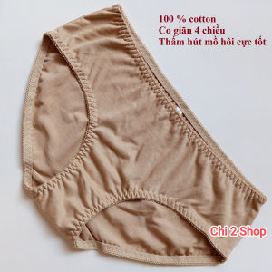 com bo 2-5 Quần lót Cotton co giản 4 chiều C2QL05 chất lượng đường may đẹp.