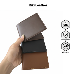 (Mua 2 giảm 20%) Ví Nam Ông Địa Da Bò Thật 1-0-0% in 3D hình Ông Địa mang tài lộc và may mắn cho gia chủ - Vina001 - Sỉ túi đẹp SG