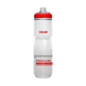 CAMELBAK Podium Chill 24oz Cycling Water Bottle ( Original 0.71 Liter Volume Bike Bottle Jet Valve Leak Proof keeps water cold twice as long)