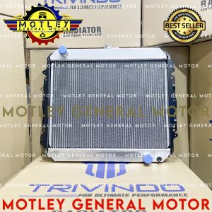 RADIATOR ASSY ISUZU PANTHER KAPSUL MT MANUAL TRANSMISI FULL ALUMINIUM ALMINIUM MERK TRIVINDO