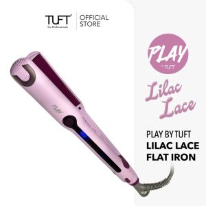 PLAY by TUFT Lilac Lace Lightweight Flat Iron Catokan Lurus dan Curly