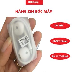 Tai nghe oppo R15 hàng zin bóc máy jack tròn 3.5mm tai nghe nhét tai tai nghe có dây âm thânh tốt