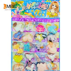 20Set 2in1  Party Gift Hair Clip & Ponytail Pad For Party Gift-Loot bag Filler