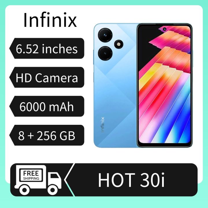 Infinix Hot 30i Smartphone inches Screen HD 6000 mAh Battery