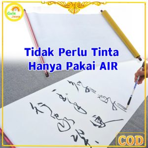 Kain Gulung Reusable Untuk Latihan Menulis Kaligrafi (tidak perlu tinta hanya pakai AIR)