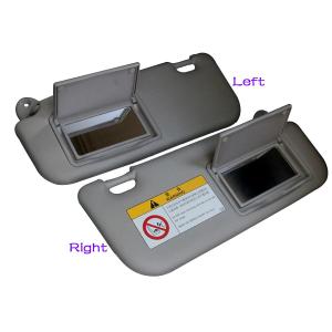 1 pair Auto sun visor for Toyota Vios /FS 2014 2015 2016 2017 2018 2019 Right/Left side make-up mirror sunvisor