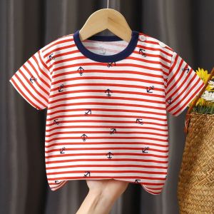 Baby Kids Clothes Fashion Cotton Short Sleeve Tops Shirt Boy Girl AMT shirt
