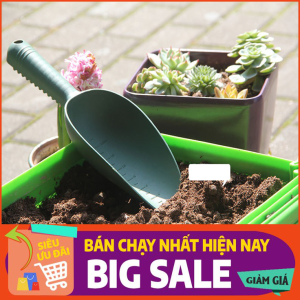 Xẻng Xúc Đất D25cm Dụng Cụ Làm Vườn Chất Liệu Nhựa Siêu Bền Dễ Vệ Sinh Có Chia Vạch Tiện Lợi