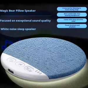Pillow Speaker Bluetooth 5.4 Under Pillow Sound Machine - HiFi Stereo White Noise with 30/60/90 Min Timers Portable Rechargeable Gift for Bedroom Insomnia Relaxation