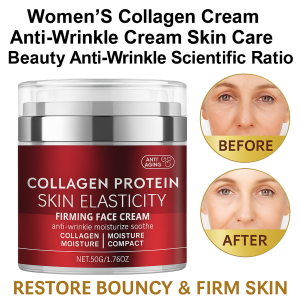 【Buy 3 Get 2 Free】Deep Hydration Collagen Anti-Wrinkle Firming Rejuvenating Cream Line-Reducing and Smoothing Anti-Wrinkle Cream胶原蛋白贵妇抗皱面霜