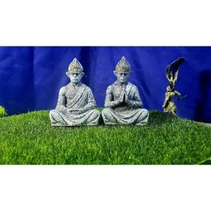 Tượng Phật Ngộ Không 10cm trang trí tiểu cảnh  non bộ bể cá