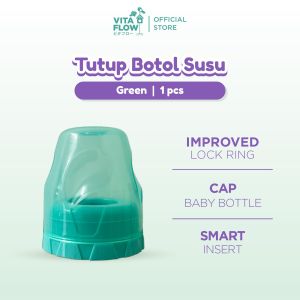Vitaflow Tutup Botol Susu Green