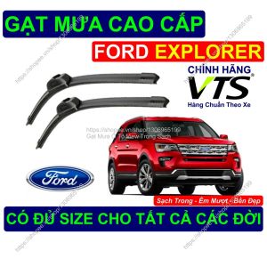 Gạt Mưa Bền Đẹp Kính Lái Ford Explorer Cặp Gạt Mưa Kính Lái Ford Explorer.. Có Đủ Size Cho Các Đời Xe Ford Explorer..