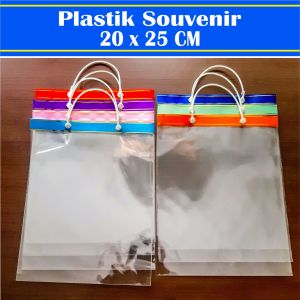 Plastik Souvenir Plastik Bingkisan Plastik Snack Ulang Tahun 20 x 25 CM isi 10
