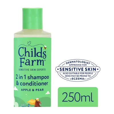 Childs Farm 2 in 1 Shampoo & Conditioner Apple & Pear 250ml