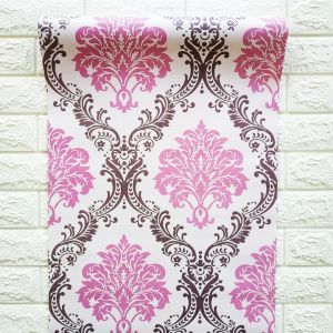 Wallpaper Stiker Dinding Batik Ruang Tamu Premium Quality 45cm x 1meter Wallpaper Berkualitas