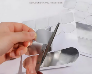 Stiker Penambal Panci Aluminium Lem Tambal Lubang Panci Bocor Tahan Panas