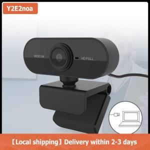 【Local shipping】 Elough 2K HD Webcam For Desktop Laptop Computer Mini USB Web Camera With Microphones Web Cam For YouTube Skype