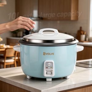 Rice Cooker Large-capacity rice cooker Fast Cooking Keep Warm 10 L Large Capacity  for6 People COD