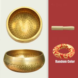 OPBWQH Buddha Tibetan Singing Bowl Set Nepal Multi-size Tibet Buddha Sound Bowl Sound Healing Gifts Healing Metal Sound Bowl Yoga