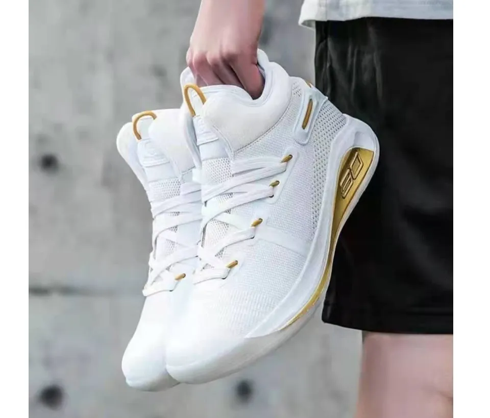 Curry white hotsell and gold