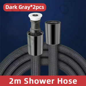 Anti-Kink Explosion-Proof Shower Hose Thickened PET Flexible Tube for Condo Bathroom Easy Install Premium Quality