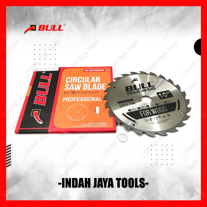 Bull Super Thin Circular Saw Blade Inch T Mata Potong Kayu T