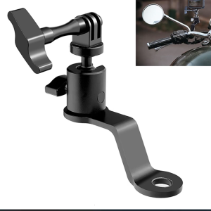 Nhanh chóng phát hành Xe Máy Giá đỡ camera thủy tinh 1/4 chân vít tham gia lần lượt nhôm ngoặc cho camera hành trình