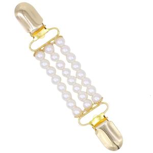 Áo len cardigan Mắt Xích Kẹp trâm cài cổ điển Áo Len clip Acrylic kết cấu cho đi lại hàng ngày và cuộc họp kinh doanh