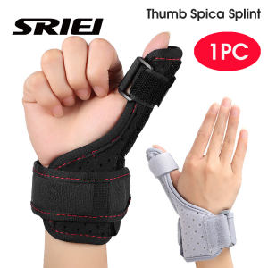 SRIEI 1PC Medical Thumb Splint Brace Wrist Support Stabilizer - Right & Left Hand