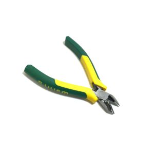 Wynns คีมตัดปากเฉียง มีสปริง มีปากย้ําสาย ด้ามหุ้ม 6 นิ้ว คีมปอกสายไฟ คีมตัดปากเฉียง ปอกสายไฟได้