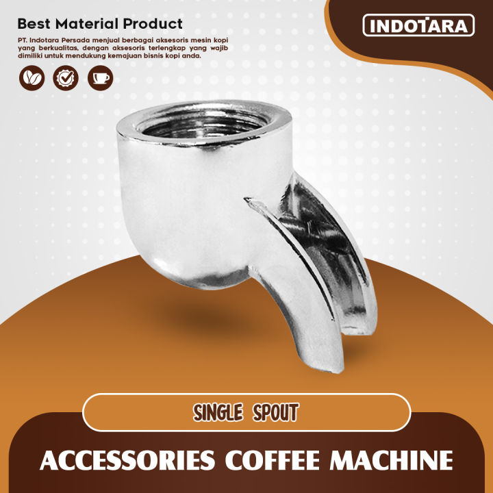 Single Spout Portafilter 58 mm FERRATTI FERRO Aksesoris Kopi