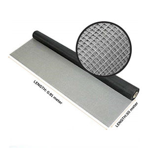 AWE 30M x 36" Fiberglass Screen Netting Fire Retardant Black Grey Green Window Mosquito Insect Mesh