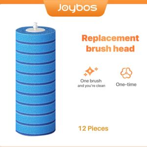 Joybos ® Disposable Toilet Cleaning Brush + Refills Set | Easy Cleaning Toilet Brush Holder Single use Brush Pad by Thehomeshoppe