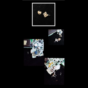 2pcs nội bộ liên hệ với mùa xuân thiết bị đầu cuối mùa xuân cho Game Boy Advance GB cho GBA GBC GBP Bộ phận thay thế