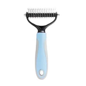 Cat Dog CombGrooming Hair Fur Removal Massage Cleaning Tool Deshedding Sikat Kucing 宠物开结梳 打結 梳子 打毛梳。。。