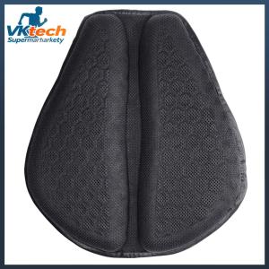 เบาะนั่งรถจักรยานยนต์เบาะรองนั่งมอเตอร์ไซค์เจลเบาะรองนั่งช่วยระบายอากาศได้ 3D Honeycomb Seat Cushion กันน้ำสำหรับขี่ยาว