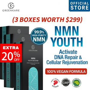 (Bundle of 3) NMN Youth Booster NAD+ | Anti-aging | Energy & Metabolic Boost | Youth Fountain