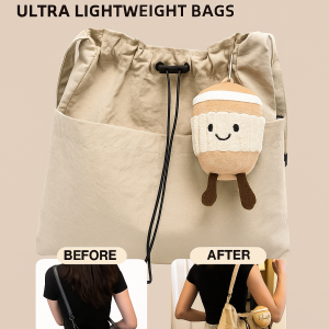 Womens Ultra-Light Casual Messenger Bag Large Capacity Fashionable Multi-Purpose Shoulder Bag For Commute Travel Daily Use